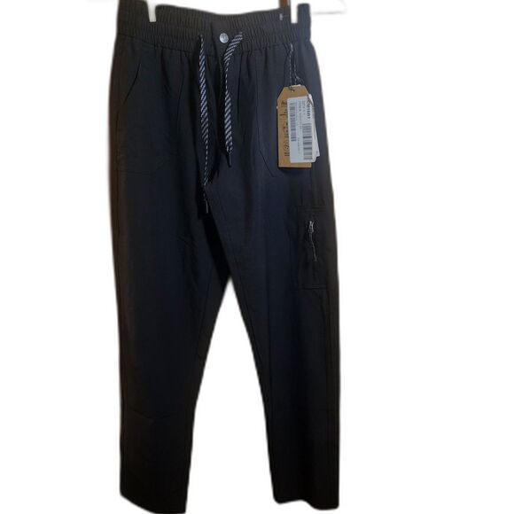 New Avalanche Supply Pants Women's XS Black Woven Straight Mid Rise Pocket - Picture 7 of 8
